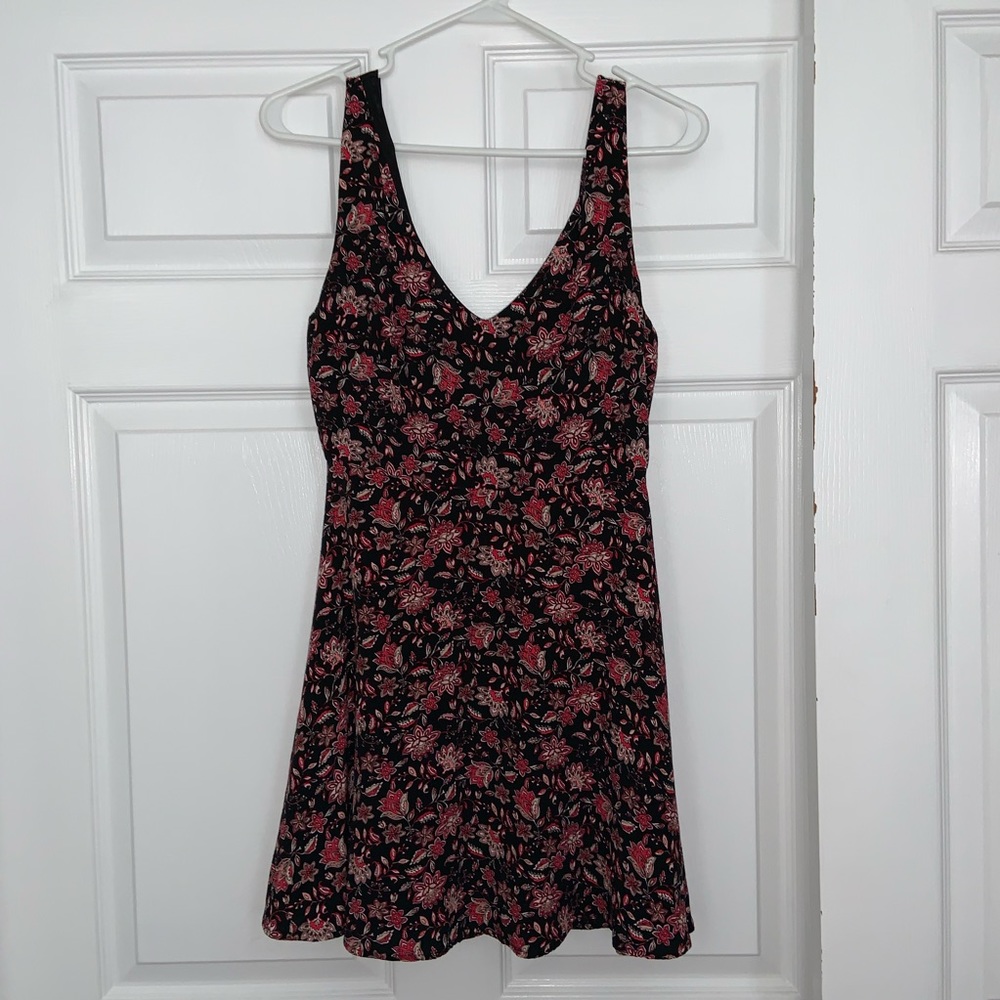 floral mini dress